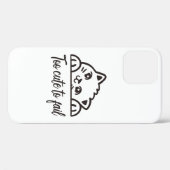 Coques Case-Mate iPhone Trop mignon pour échouer (Verso (horizontal))
