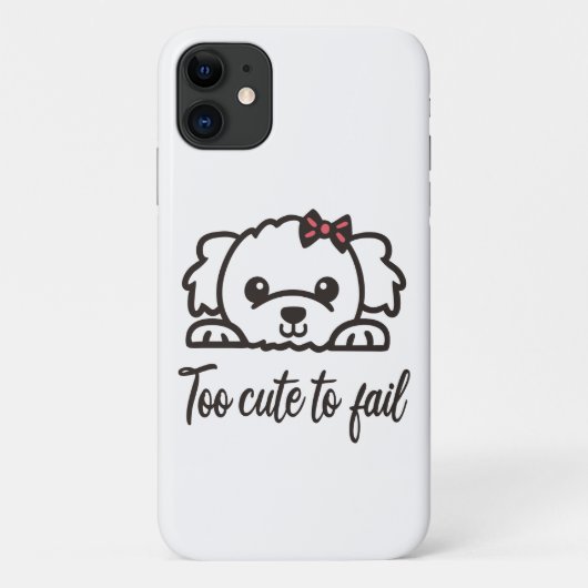 Coques Case-Mate iPhone Trop mignon pour échouer(4) (Dos)