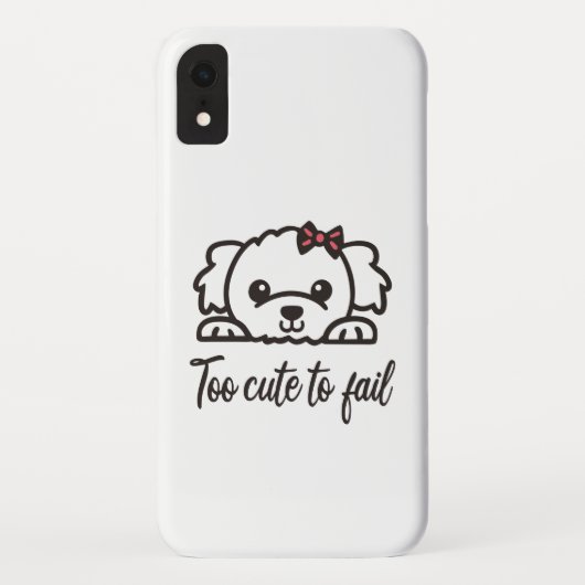 Coques Case-Mate iPhone Trop mignon pour échouer(4) (Dos)
