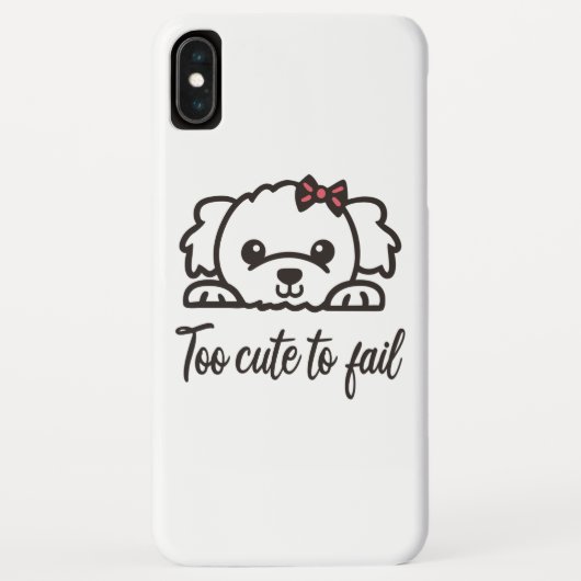 Coques Case-Mate iPhone Trop mignon pour échouer(4) (Dos)
