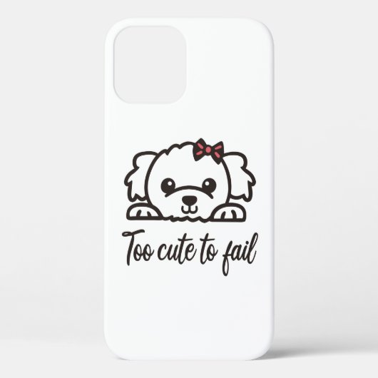 Coques Case-Mate iPhone Trop mignon pour échouer(4) (Verso)