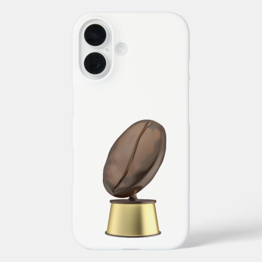 Coques Case-Mate iPhone Trophée avec grain de café (Verso)