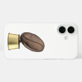 Coques Case-Mate iPhone Trophée avec grain de café (Verso (horizontal))