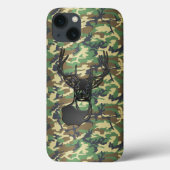 Coques Case-Mate iPhone Trophée Buck Deer - Camo (Verso)