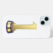 Coques Case-Mate iPhone trophée numéro un de l'or (Verso (horizontal))