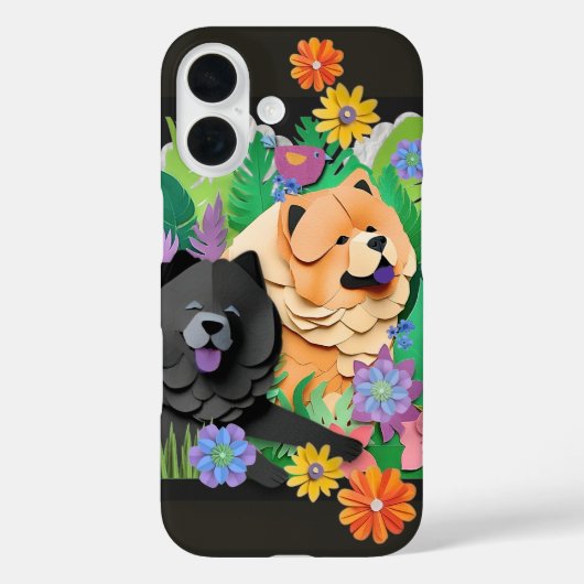 Coques Case-Mate iPhone TROPIC TANGO CHOUX noir rouge (Verso)