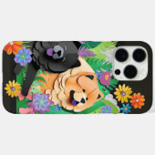 Coques Case-Mate iPhone TROPIC TANGO CHOUX noir rouge (Verso (horizontal))