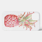 Coques Case-Mate iPhone Tropical | Ananas rose (Verso (horizontal))