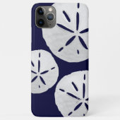 Coques Case-Mate iPhone Tropical Beach Navy Blue White Sand Dollars (Dos)