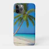 Coques Case-Mate iPhone Tropical Beach sable blanc turquoise (Dos)