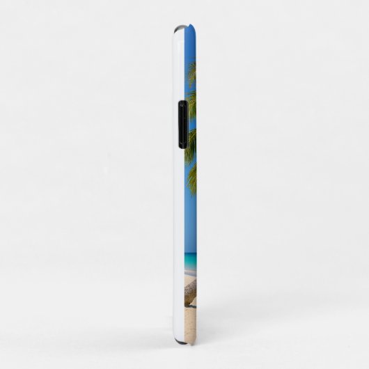 Coques Case-Mate iPhone Tropical Beach sable blanc turquoise (Dos/Droite)