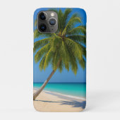 Coques Case-Mate iPhone Tropical Beach sable blanc turquoise (Dos)