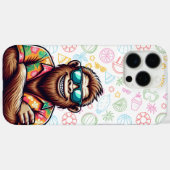 Coques Case-Mate iPhone Tropical/beach yeti/bigfoot (Verso (horizontal))