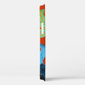 Coques Case-Mate iPhone Tropical Chic : Motif feutré sans joint. (Verso / Droite)