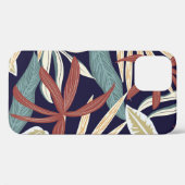Coques Case-Mate iPhone Tropical Dark : Creative Plante Print (Verso (horizontal))