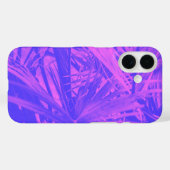 Coques Case-Mate iPhone Tropical Feuille Botanique Ombre Violet Rose (Verso (horizontal))