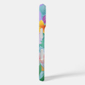 Coques Case-Mate iPhone Tropical Floral Border Summer Aesthetic  (Verso / Droite)