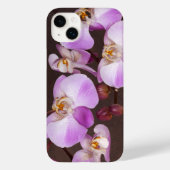 Coques Case-Mate iPhone Tropical Floral Purple and White Orchids Photo (Verso)