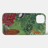 Coques Case-Mate iPhone Tropical Forest with Monkeys, 1910 (Verso (horizontal))
