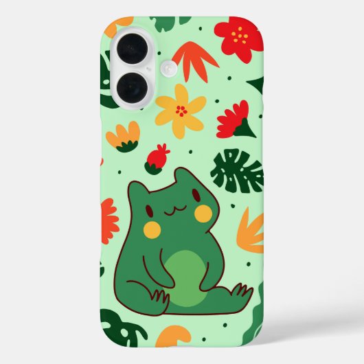 Coques Case-Mate iPhone Tropical Froggy Jungle Joy (Verso)