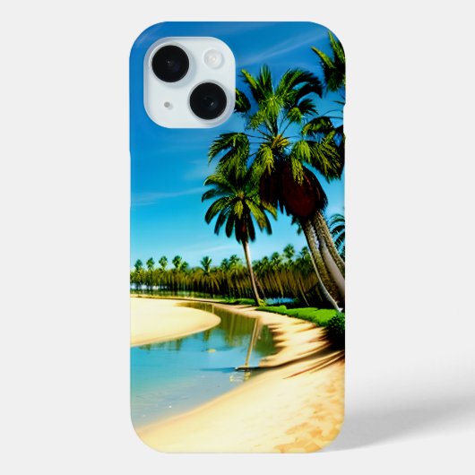Coques Case-Mate iPhone Tropical Gaze Oasis 8 (Verso)