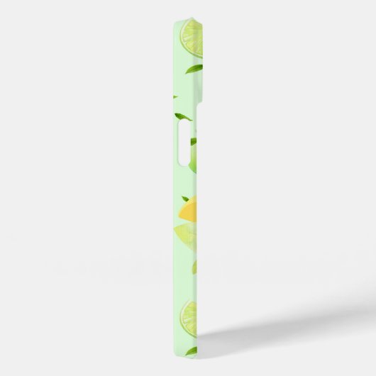 Coques Case-Mate iPhone Tropical Green Citrus SUMMER Orange lemon Slice (Verso / Droite)