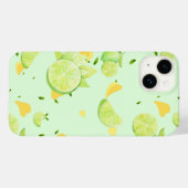 Coques Case-Mate iPhone Tropical Green Citrus SUMMER Orange lemon Slice (Verso (horizontal))