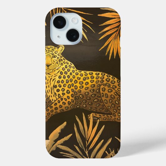 Coques Case-Mate iPhone Tropical Leopard Jungle Motif Safari aventure (Verso)