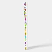 Coques Case-Mate iPhone Tropical Mosaic – Blue & Gold Macaw Mandala (Verso / Gauche)