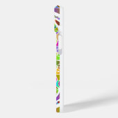 Coques Case-Mate iPhone Tropical Mosaic – Blue & Gold Macaw Mandala (Verso / Gauche)