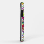 Coques Case-Mate iPhone Tropical Mosaic – Blue & Gold Macaw Mandala (Dos/Droite)