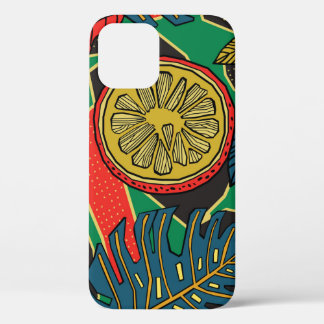 Case-Mate iPhone Case Tropical motif floral en style doodé avec fruit