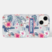 Coques Case-Mate iPhone Tropical Orchid Floral (Verso (horizontal))