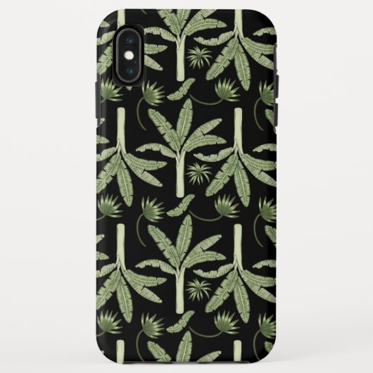 Coques Case-Mate iPhone Tropical palm trees seamless pattern (Dos)