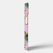 Coques Case-Mate iPhone Tropical Pink Green Palm Feuille Gold Parties scin (Verso / Droite)