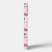 Coques Case-Mate iPhone Tropical rose Memphis Style Motif (Verso / Droite)