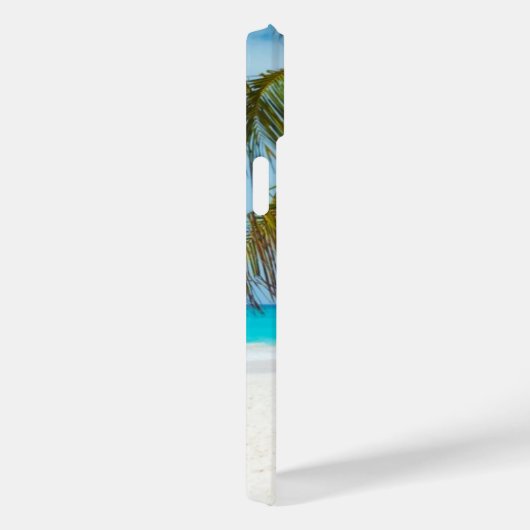 Coques Case-Mate iPhone Tropical Sandy Beach Turquoise (Verso / Droite)