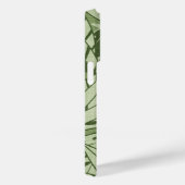 Coques Case-Mate iPhone Tropical Summer Foliage Texture - Moss Green (Verso / Droite)