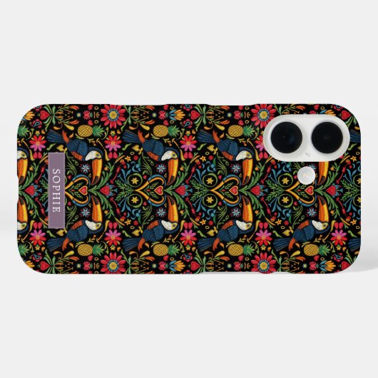 Coques Case-Mate iPhone Tropical Toucan Vibrant  (Verso (horizontal))