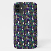Coques Case-Mate iPhone Tropical Treeing Walker Coonhound Blue (Dos)