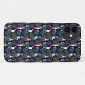 Coques Case-Mate iPhone Tropical Treeing Walker Coonhound Blue (Dos (Horizontal))