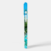 Coques Case-Mate iPhone Tropical Turquoise Océan Bleu & algues Vert (Verso / Gauche)