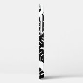 Coques Case-Mate iPhone Tropiques Noires et Blancs : Nature Silhouettée (Verso / Gauche)