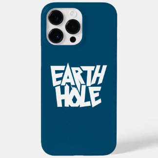 Coque Pour Pour iPhone 14 Pro Max Trou de Terre pour boîtier iPhone Bleu