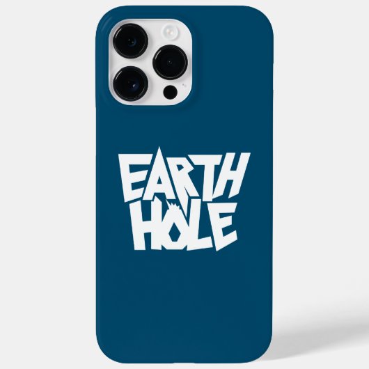 Coques Case-Mate iPhone Trou de Terre pour boîtier iPhone Bleu (Verso)