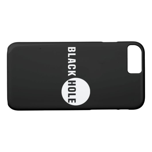 Coques Case-Mate iPhone Trou noir (Dos (Horizontal))