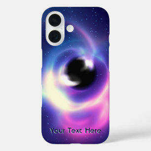Coques iPhone 16 Trou noir