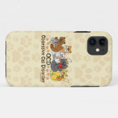 Coques Case-Mate iPhone Trouble obsessif de chats OCD (Dos (Horizontal))