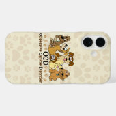Coques Case-Mate iPhone Trouble obsessionnel canin (Verso (horizontal))