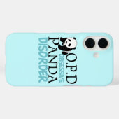 Coques Case-Mate iPhone Trouble obsessionnel du panda (Verso (horizontal))